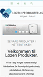 Mobile Screenshot of lozen.no